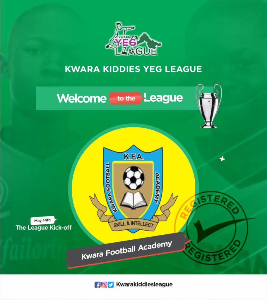 KFA in Kwara Kiddies YEG League