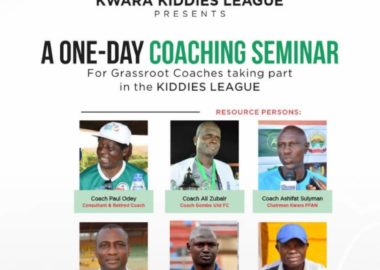 Kwara Kiddies YEG league set to hold seminar for Coaches