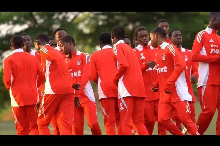 KKL Selected training at the FIFA Goal Project, Abuja